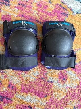Purple Kids Elbow Pads